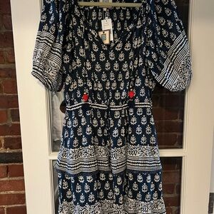 Bell (Alicia Bell) Roxy Silk-Cotton Minidress